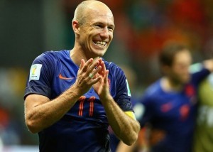 Robben Masuk Daftar Pemain Penerima Bola Emas
